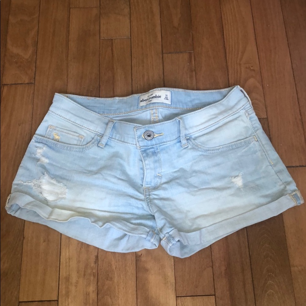 Abercrombie jean shorts